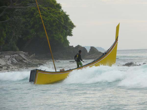 Fishing boat at Weh Island, Sumatra