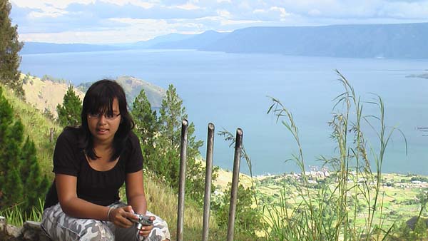 View over Lake Toba from Sipisopiso