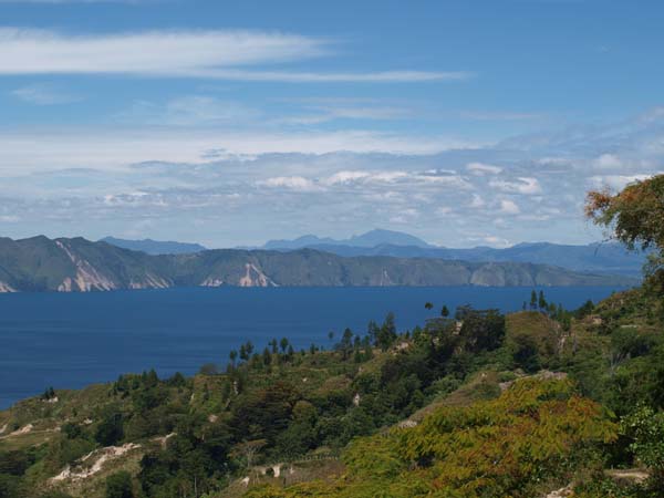 View over Lake Toba